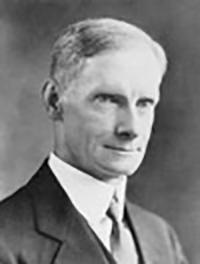 Archival photo of C. C. Ellis, sixth president