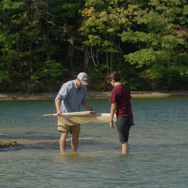 photo of research at Raystown Lake