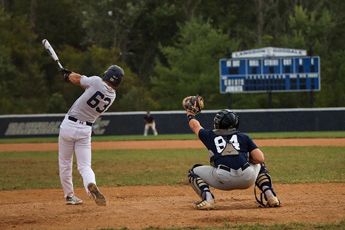 photo of baseball game action